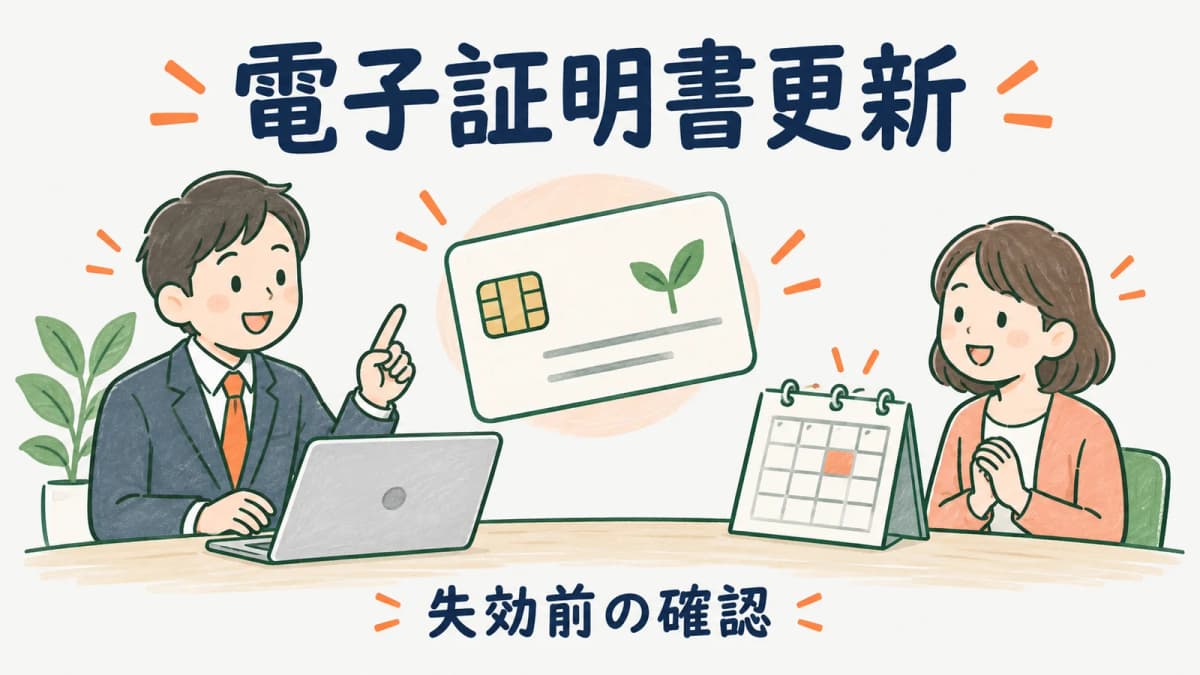 社労士の電子証明書更新|失効前に確認する手続き・必要な準備