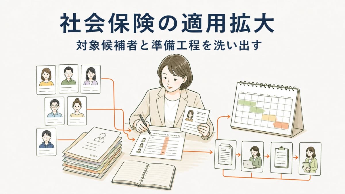 社会保険の適用拡大|106万円の壁撤廃に備える顧問先対応の工程