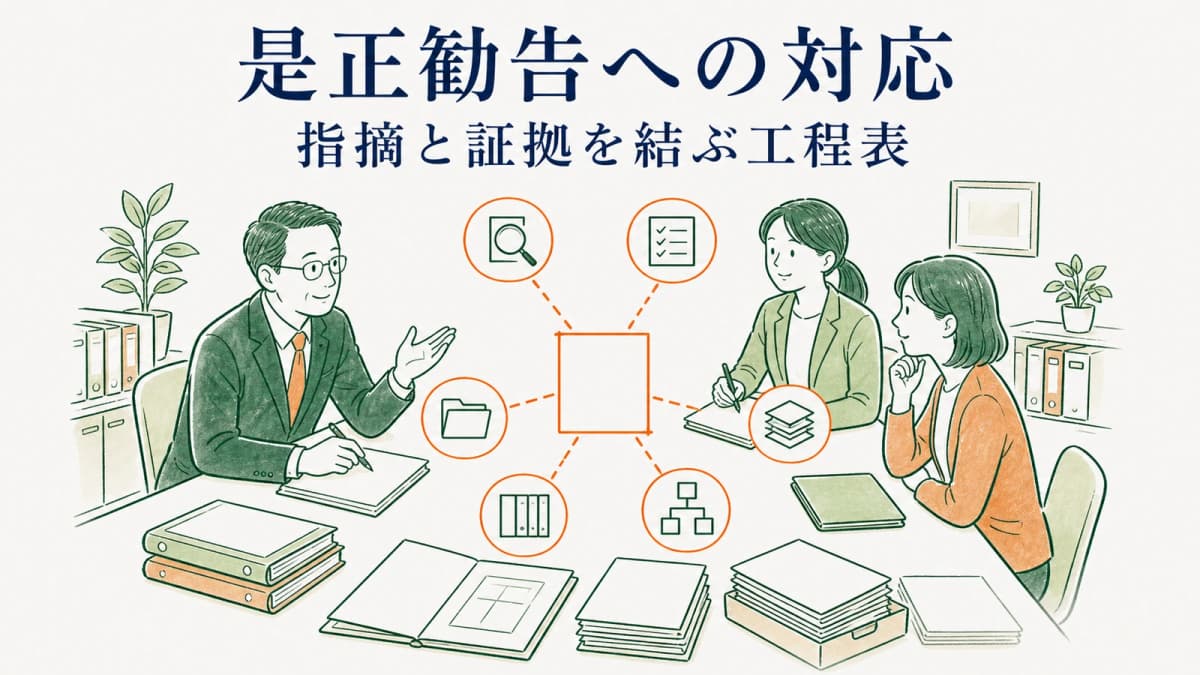 是正勧告への対応と是正報告書の作り方|社労士向け工程表